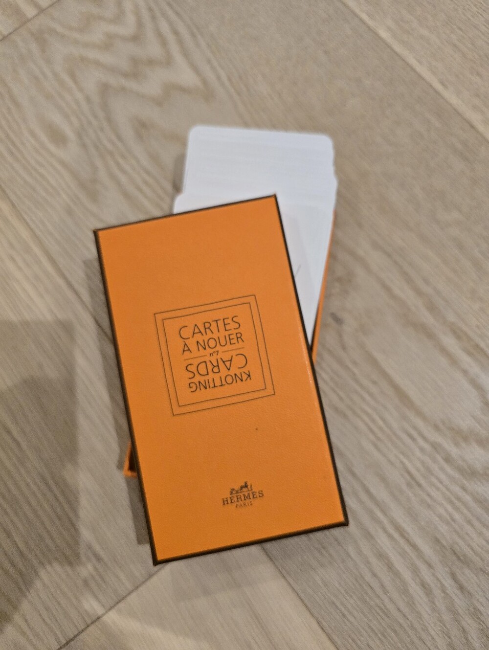 Hermes Knotting Cards